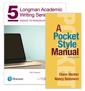 教材「Longman-Academic-Writing 5」「A Pocket Style Manual」
